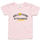 Funny Toddler T-shirt "Millionaire In Training"