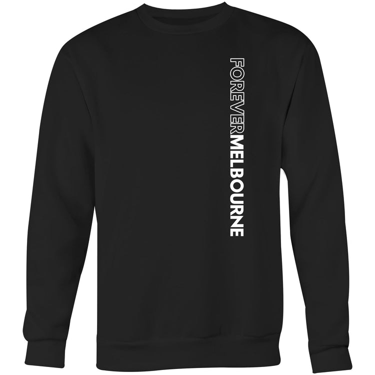 Forever Melbourne - Men's Sports Sweatshirt Vertical Slogan