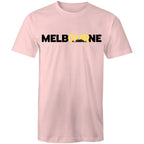 Melbourne City Skyline Men's T-Shirt Plus Sizes