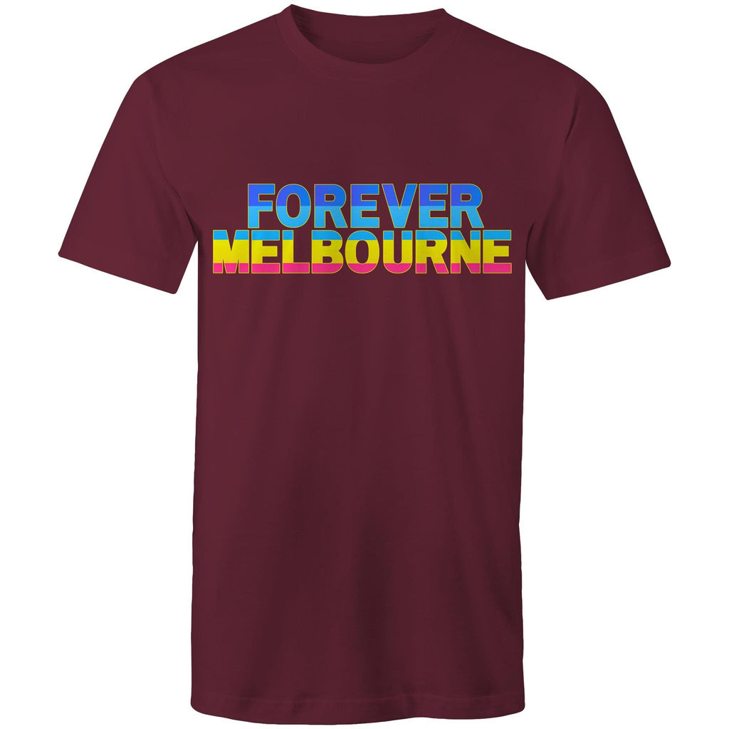 Forever Melbourne - Men's T-Shirt Colourful Plus Sizes
