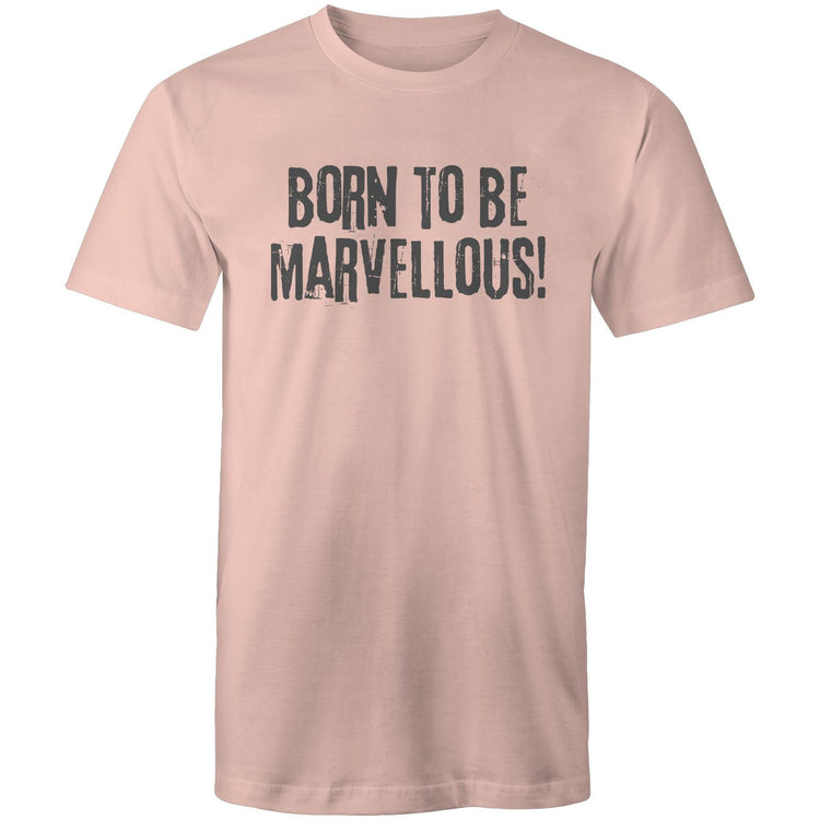 Born to be marvellous! - Men's grunge T-shirt