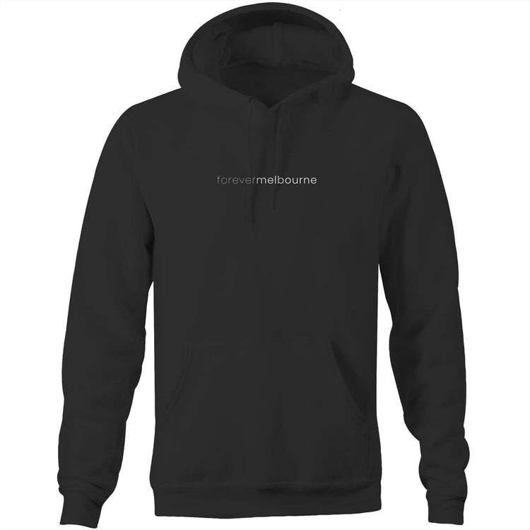 "Forever Melbourne" - Slogan Kangaroo-Pockets Hoodie Unisex