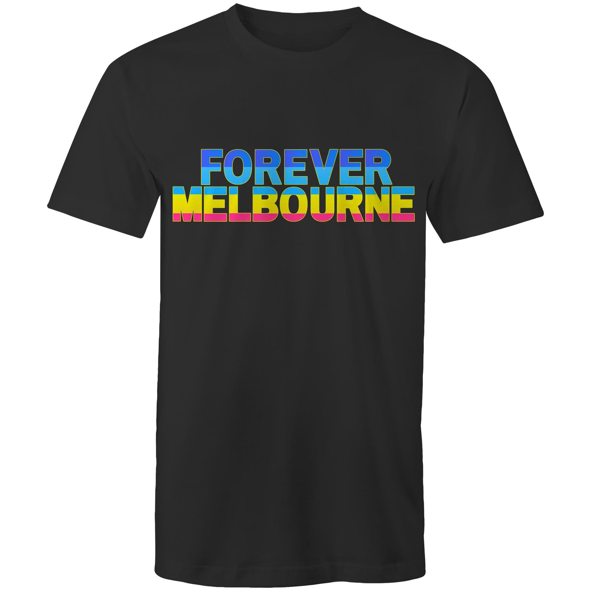 Forever Melbourne - Men's T-Shirt Colourful Plus Sizes