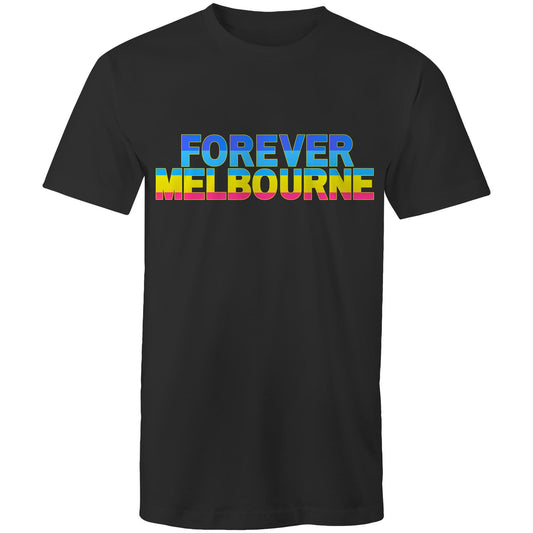 Forever Melbourne - Men's T-Shirt Rainbow Multicolour Melbourne City