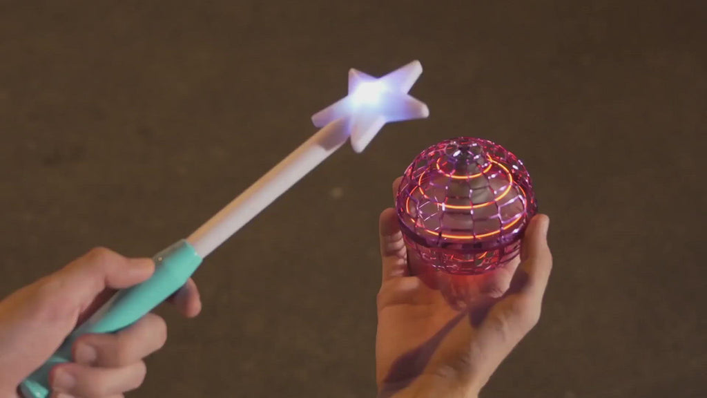 Flying Ball Toy Hoverball Original Flynova Pro Spinning UFO Orb Drone