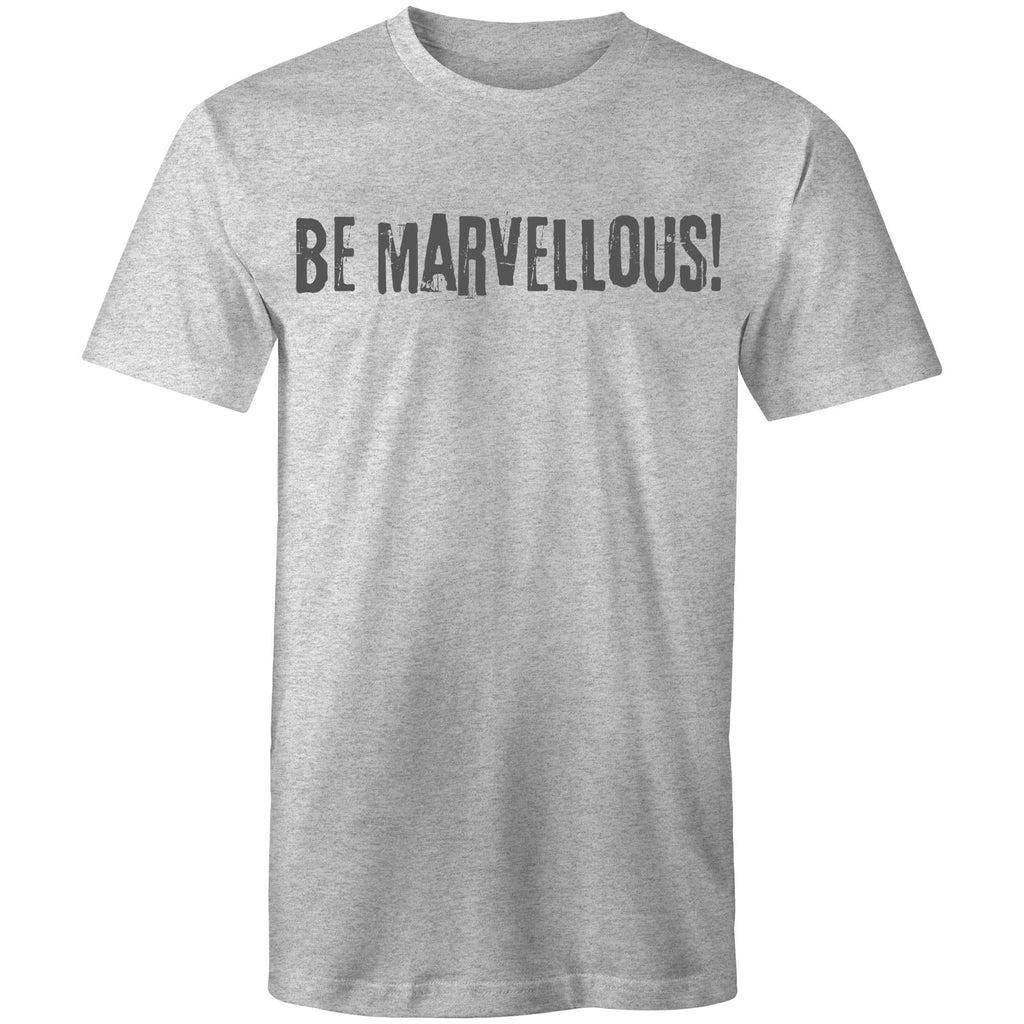 Be Marvellous! - Grunge Grafitti Lettering T-shirt Motivation Plus Sizes