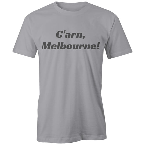 "C'arn Melbourne" T-shirt - Footy AFL Men's Football Tee