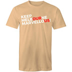 Men's T-shirt "Keep Melbourne Marvellous!" - Slogan Plus Sizes
