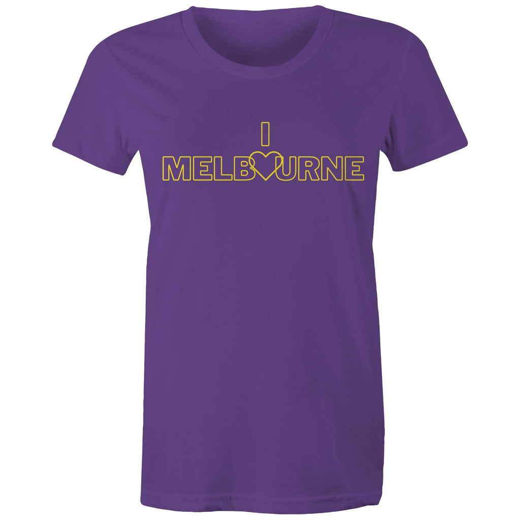 "I Love Melbourne" - Women's City Statement T-shirt