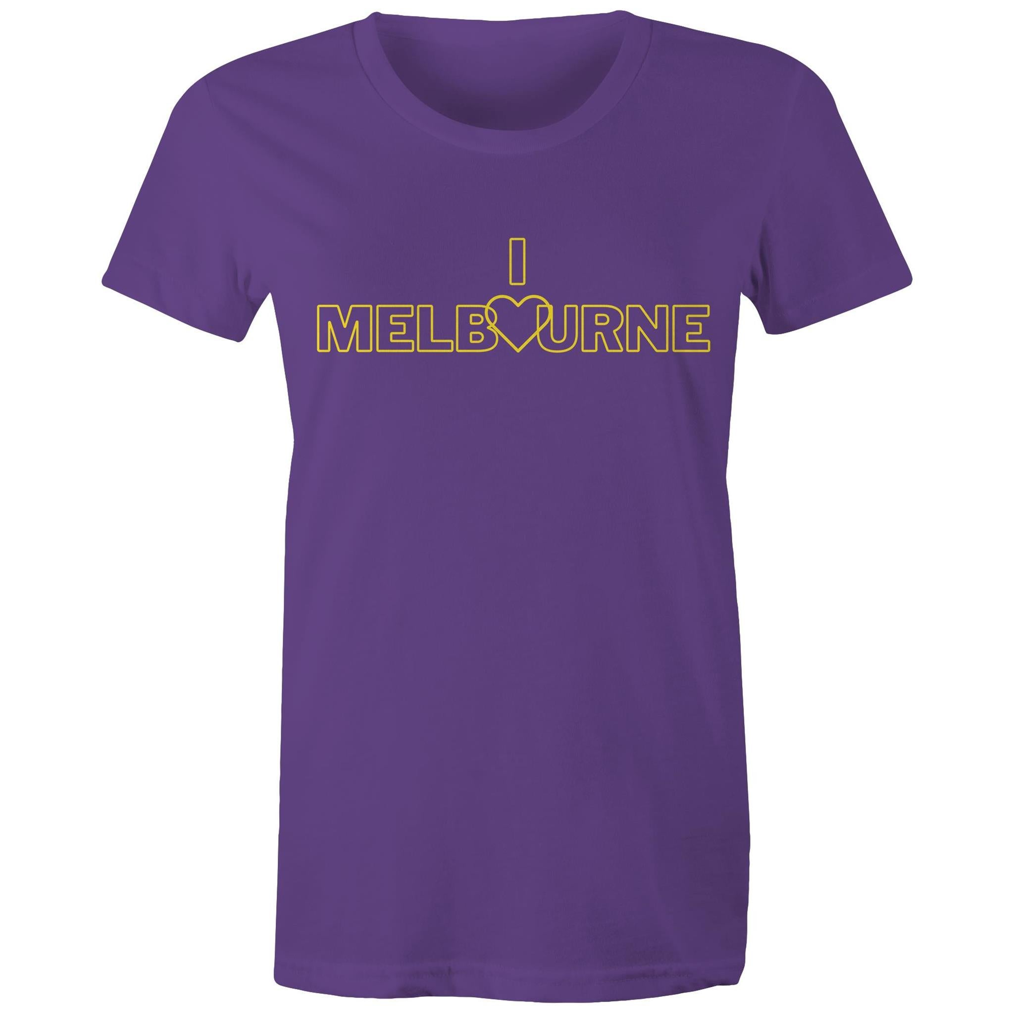 "I Love Melbourne" - Women's City Statement T-shirt