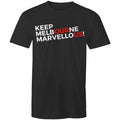 Men's T-shirt "Keep Melbourne Marvellous!" - Slogan Plus Sizes