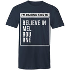 Proud Melbourne Fathers Dads T-shirt Men's Plus Sizes