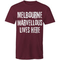 Men's Melbourne "Marvellous lives here" T-shirt - Brand Tee