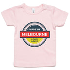 Funny Toddler T-shirt Slogan "I'm Made in Melbourne"