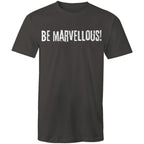 Be Marvellous! - Grunge Grafitti Lettering T-shirt Motivation Plus Sizes