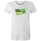 Melbourne T-shirt Keep Melbourne Marvellous! Women's Hoddle Grid Tee