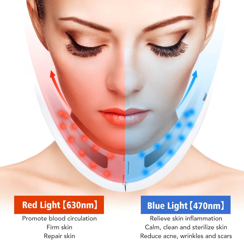 Anti-Aging Face Slimming Infrared Skin Repair Tool Red Light Device-Keep Melbourne Marvellous Official Store