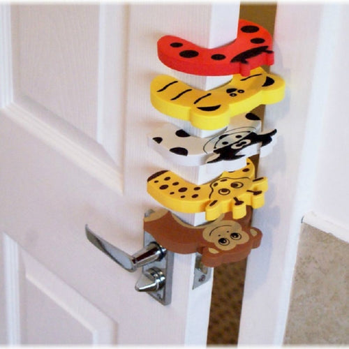 Baby Safety Door Jam & Pets Stop Keeps Doors Open