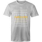 "Be Marvellous!" Men's Motivation T-shirt Plus Sizes