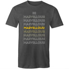 "Be Marvellous!" Men's Motivation T-shirt Plus Sizes