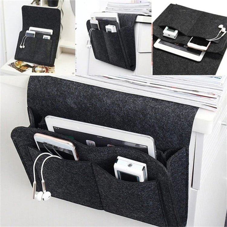 Hanging Pouch TV Remote Control Couch Caddy Storage Tidy Bedside Organiser