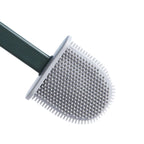 Flexible Silicone Toilet Brush - Floor or Wall Mounted
