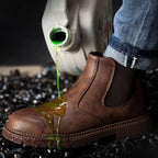 Safety Work Boots Steel-Capped Toes and Anti-Puncture Soles