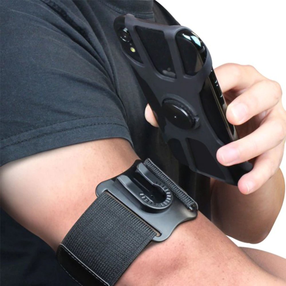 Wristband Mobile Phone Holder Armband for Running Cycling Jogging Walking Sports