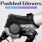 Cycling Gym Workout Half-finger Gloves With Shock-Absorbing Gel Palm Pads