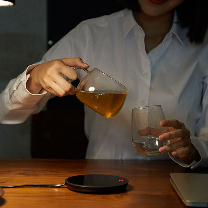 Coffee Warmer USB Cup Heater 3 Modes Auto-Off Keep Warm Tea Beverages