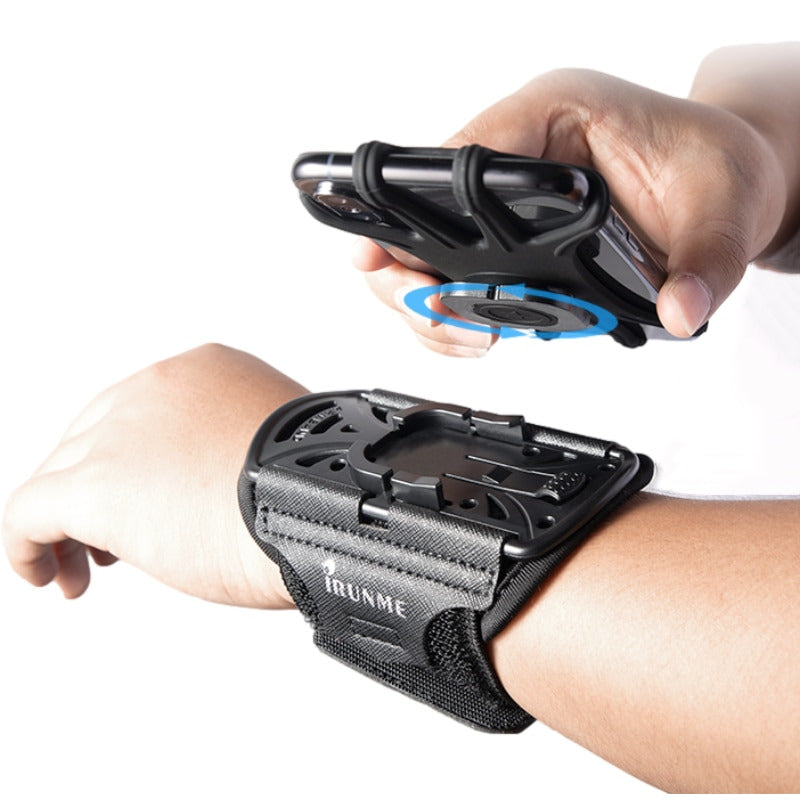 Wristband Mobile Phone Holder Armband for Running Cycling Jogging Walking Sports