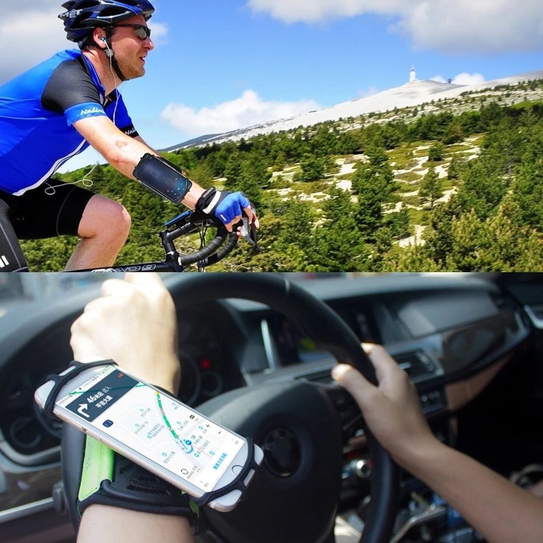 Wristband Mobile Phone Holder Armband for Running Cycling Jogging Walking Sports