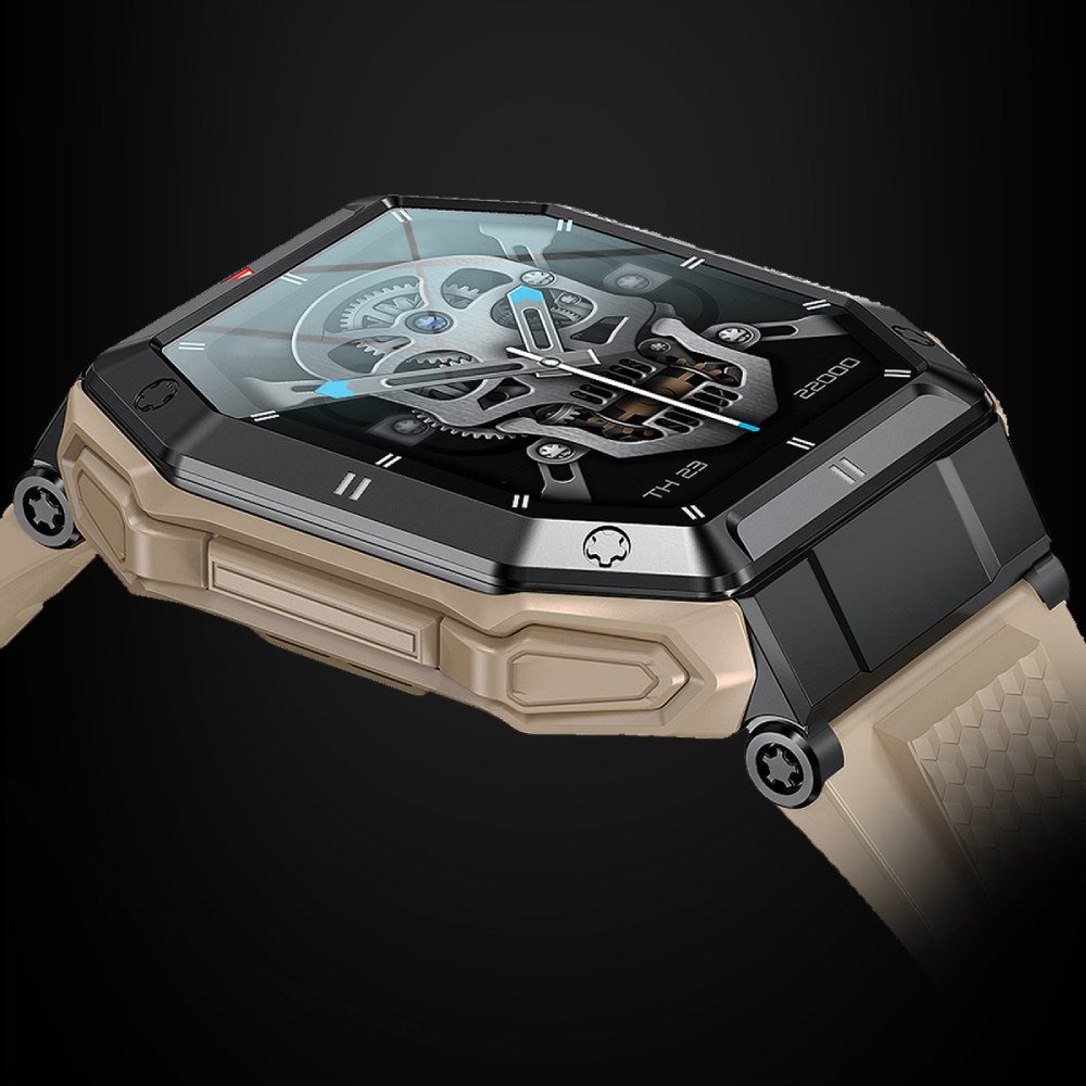 Tradies Durable Outdoors Smart Watch Sports Activity Data Monitoring with Bluetooth