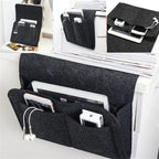 Hanging Pouch Caddie Storage Bedroom TV Remote Bedside Couch Organiser