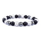 Energy Bracelet Tiger's Eye, Black Obsidian, Hematite