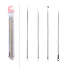 Blackhead Pimples 4pcs Stainless Steel Tools Set How To Pop Pimples Professional Kit