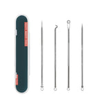 Blackhead Pimples 4pcs Stainless Steel Tools Set How To Pop Pimples Professional Kit