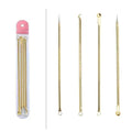 Blackhead Pimples 4pcs Stainless Steel Tools Set How To Pop Pimples Professional Kit