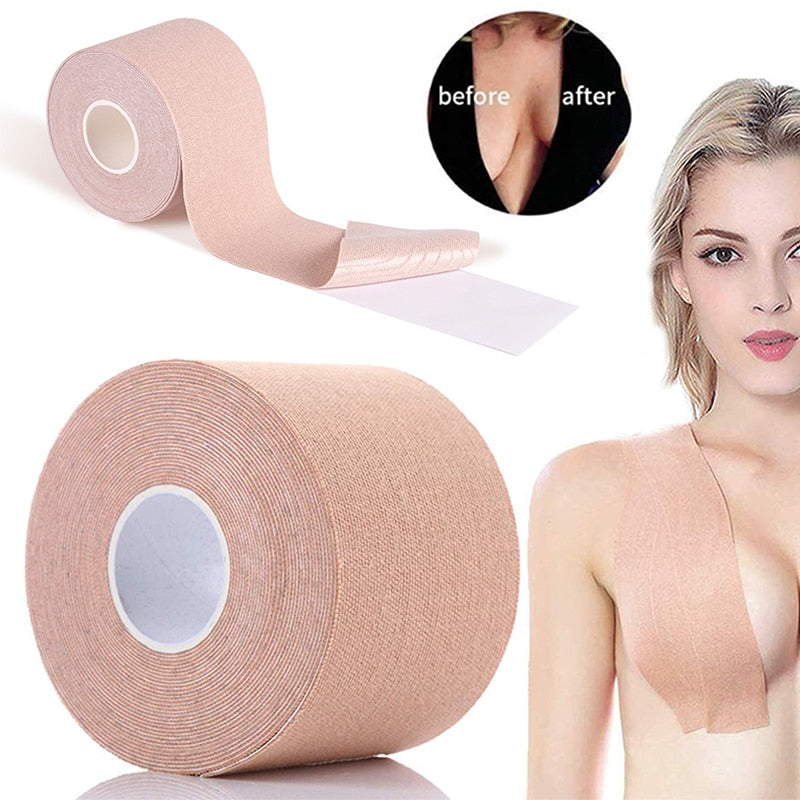 Boob Tape Hollywood Adhesive Breast Lifting Red Carpet Push Up Bra Sticky Tape