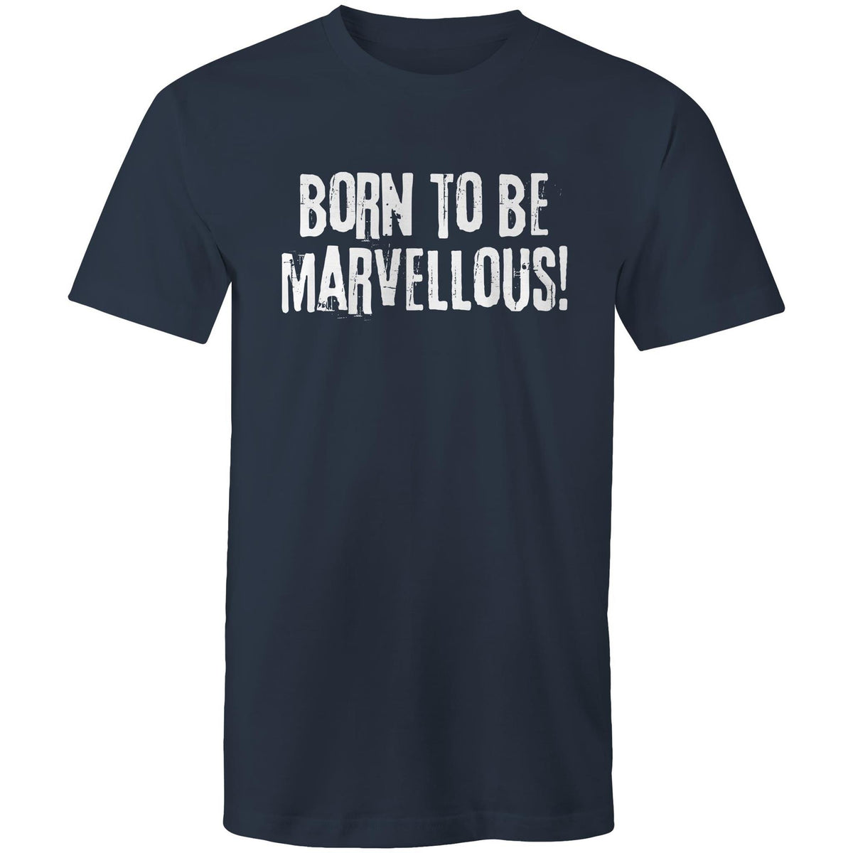 Born to be marvellous | Men's T-shirt Motivation Plus Sizes