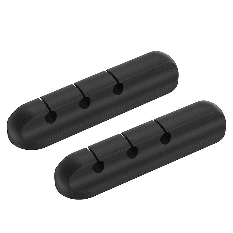 Desk Cable Tidy Clips Computer Workstation Cubicle Cords Holder