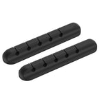 Desk Cable Tidy Clips Computer Workstation Cubicle Cords Holder