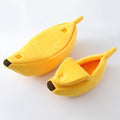 Calming Pet Bed Banana Boat