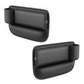 Car Seat Gap Filler Organiser Leather Storage Caddy