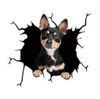 Fix Car Scratches Hide Dints Stickers Funny Cat and Dog 3D Decals