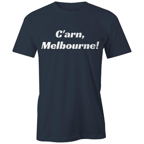 "C'arn Melbourne" T-shirt | Footy AFL Men's Sport Tee
