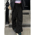 Baggy Cargo Parachute Pants Wide Leg