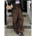 Baggy Cargo Parachute Pants Wide Leg