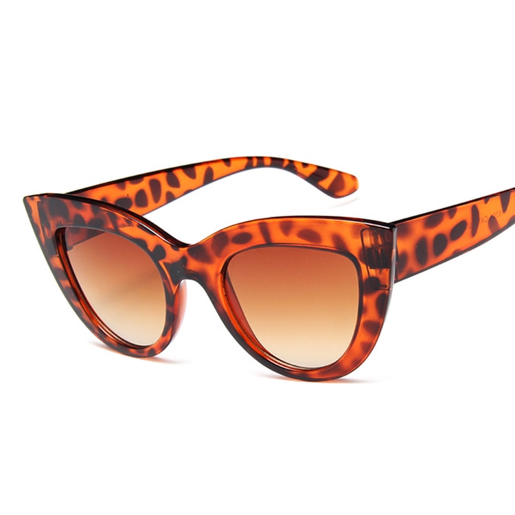 Cat Eye Oversized Sunglasses Women's Large Fashion Frame Hollywood Retro