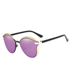 Cat Eye Sunglasses Vintage Movie Star Hollywood Look Women's